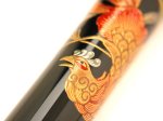 Photo1: AGJ Original Maki-e Fountain pen #74 "Phoenix(Hoh-Oh)" Sailor KOP Togidashi Taka Maki-e Kyoto Japan Wa (1)