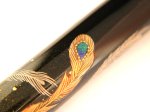 Photo6: AGJ Original Maki-e Fountain pen #74 "Phoenix(Hoh-Oh)" Sailor KOP Togidashi Taka Maki-e Kyoto Japan Wa (6)