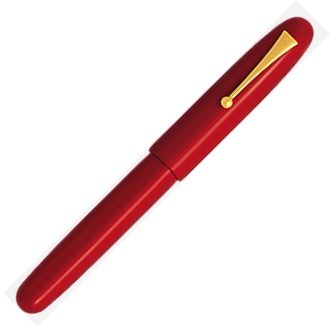 Namiki Urushi Red Vermilion Emperor Size Fountain pen New  