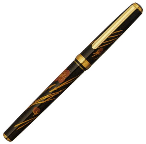 Platinum Urushi Maki e Makie Baisho PTB 20000B Fountain Pen  